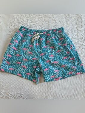 Chubbies Men’s flamingo swim shorts 5” inseam size medium